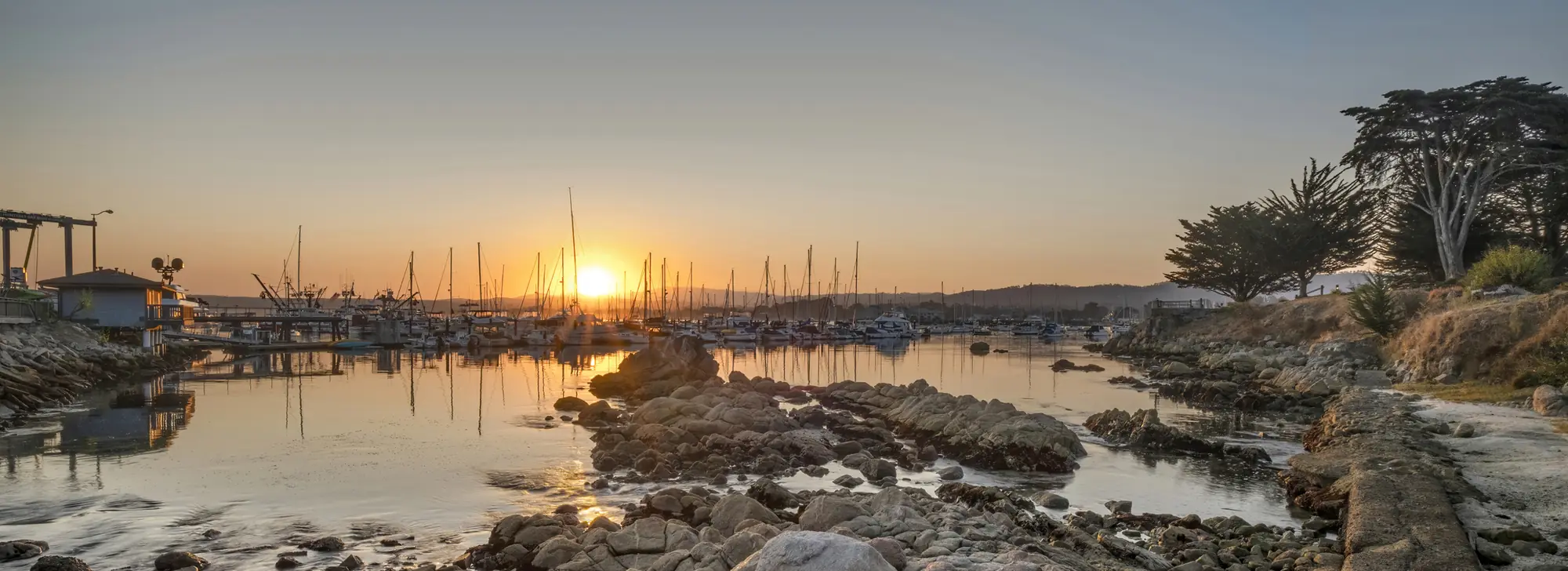 Sunrise over Monterey Bay